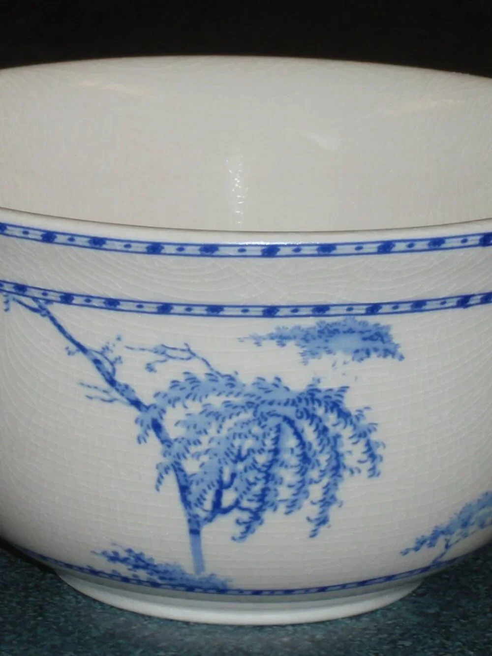 Pottery Barn Sophia Willow Boat Scene Bowls 6